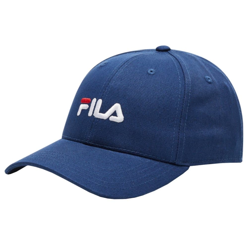Fila Brasov 6 Panel Cap FCU0019-50001, basebollkeps, Man, marinblå, Storlek: One size