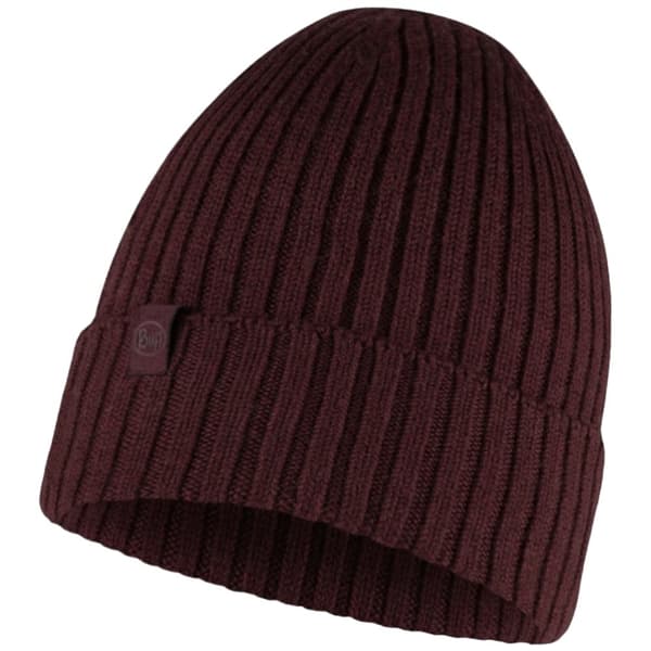 Buff Norval Merino Hat Beanie 1242426321000, hat, Unisex, burgunder, Størrelse: One size