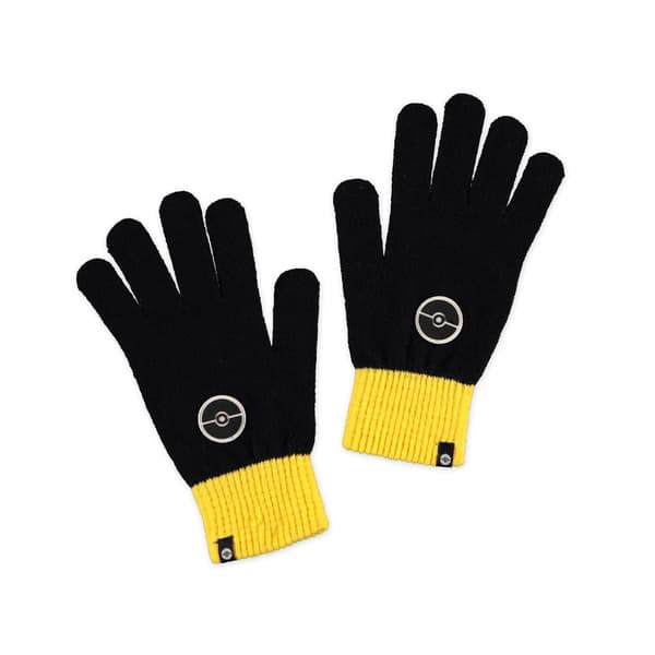 Pokemon Pikachu Beanie And Knitted Gloves Gift Set One Size