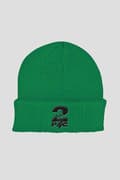 Miniatyrbild 2 av 3: Tupac 2PAC Beanie Hat Fist Logo Official Green Roll Up Unisex One Size