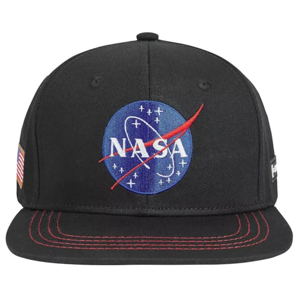 Capslab Space Mission NASA Snapback Cap CL-NASA-1-US2, basebollkeps, Man, svart, Storlek: One size