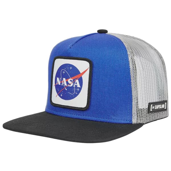 Capslab Space Mission NASA Snapback Cap CL-NASA-1-US1, basebollkeps, Man, blå, Storlek: One size