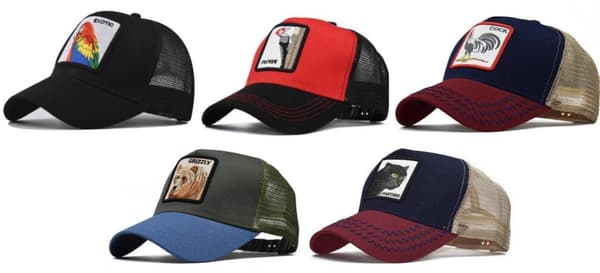 Kepsar djurmotiv Unisex Barn Trucker keps tupp tupp