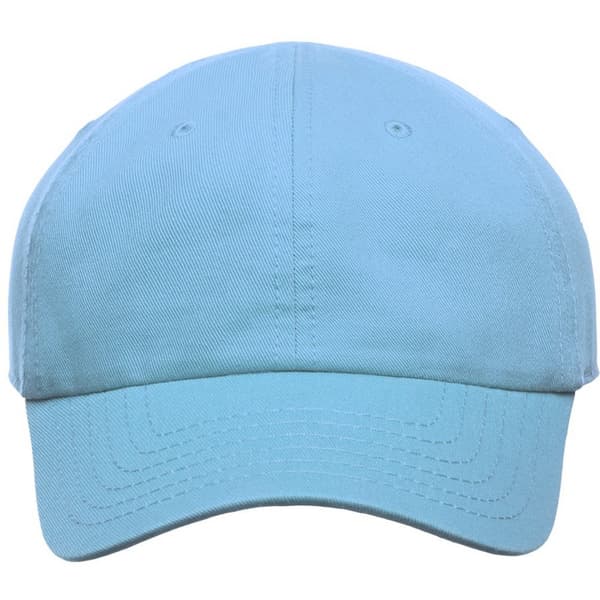 Atlantis Barn/Kids Fraser 6 Panel Organic Cotton Baseball Cap Columbia Blue One Size