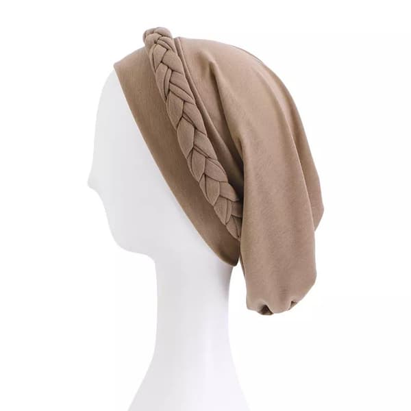 Luva bandana boheemi tyyli hijab-turbaanihuivilla