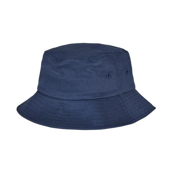Yupoong Childrens/Kids Flexfit Cotton Twill Bucket Hat Navy One Size