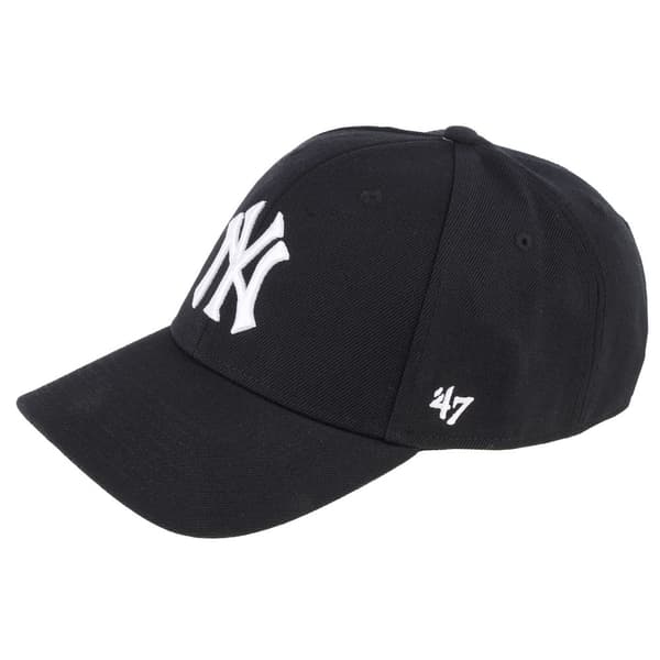 47 Brand MLB New York Yankees MVP Cap B-MVPSP17WBP-BKW, basebollkeps, Unisex, svart, Storlek: One size
