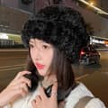 Miniatyrbillede 2 af 4: Dame Warm Hat Vinter Hat Sort