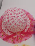 Miniatyrbild 4 av 6: Girls Sun Hats With Ribbon And Flower