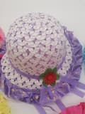 Miniatyrbild 1 av 6: Girls Sun Hats With Ribbon And Flower