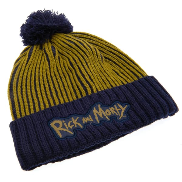 Rick And Morty Tricot Bobble Beanie
