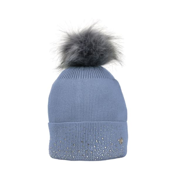 Hy Barn/Kids Synergy Diamante Beanie Riviera Blue One Size