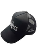 Miniatyrbild 2 av 2: The Beatles Baseball Cap Drop T Band Logo and Apple Official Black trucker One Size