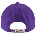 Miniatyrbillede 3 af 3: New Era 9FORTY The League Los Angeles Lakers NBA Cap 11405605, baseball kasket, Mand, lilla, Størrelse: OSFA