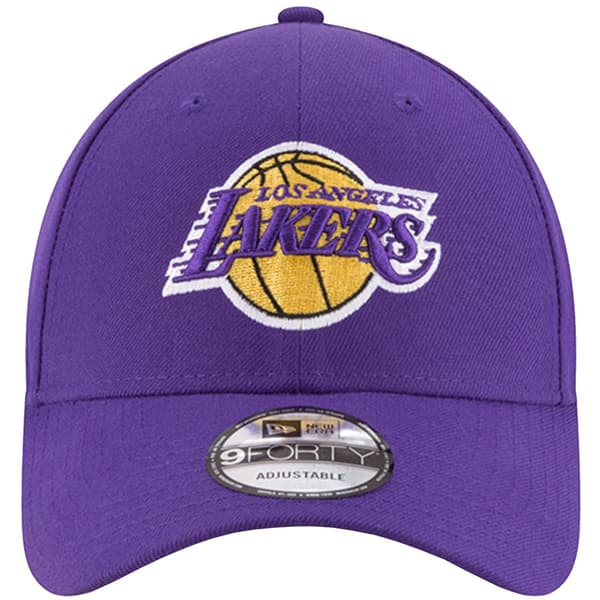 New Era 9FORTY The League Los Angeles Lakers NBA Cap 11405605, baseball kasket, Mand, lilla, Størrelse: OSFA