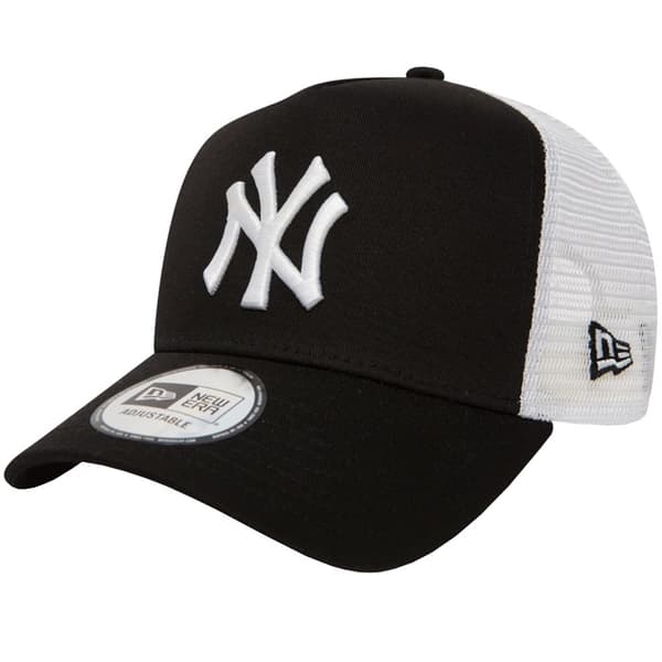 New Era New York Yankees MLB Clean Trucker Cap 11588491, basebollkeps, Man, svart, Storlek: OSFA