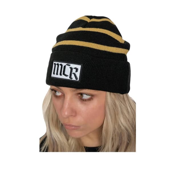 My Chemical Romance Stripe Logo Beanie