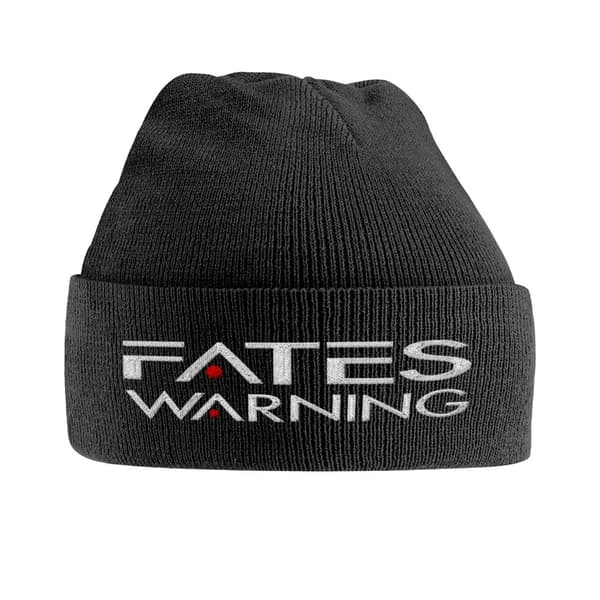 Fates Warning Logo Beanie Black One Size
