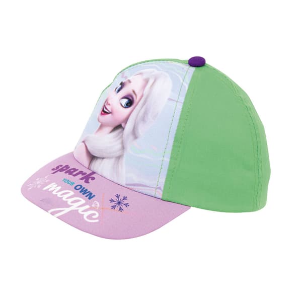 Barnkeps Frozen Memories Lila Grön (44-46 cm)