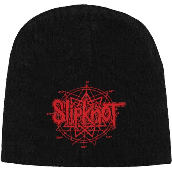 Slipknot Unisex voksen logo-bøllehat til voksne Black One Size