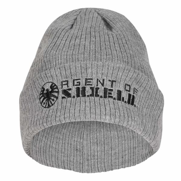 Agents Of Shield Beanie Grey One Size
