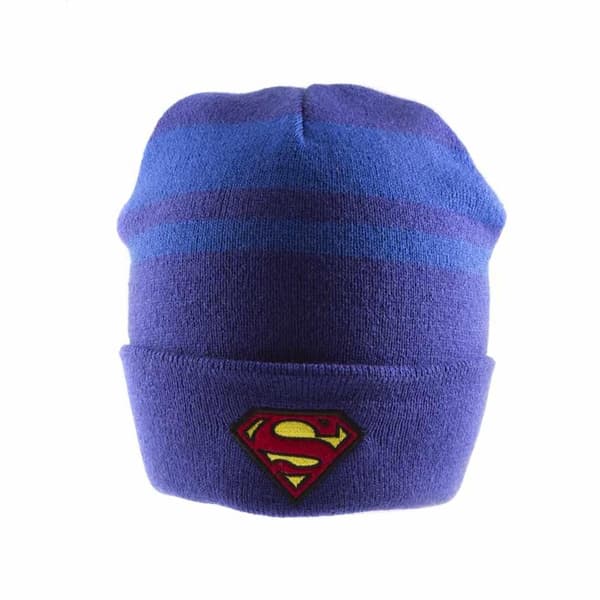 Superman Logo Beanie Blue One Size