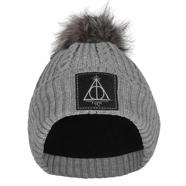 Harry Potter Unisex Adult Deathly Hallows Beanie
