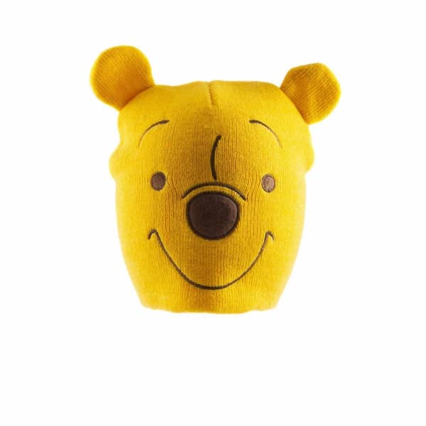 Winnie the Pooh Unisex-voksen hue til voksne Yellow One Size