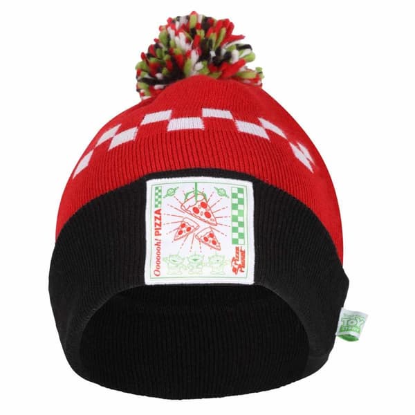 Toy Story Unisex vuxen Pizza Planet Beanie för vuxna Red/Black One Size