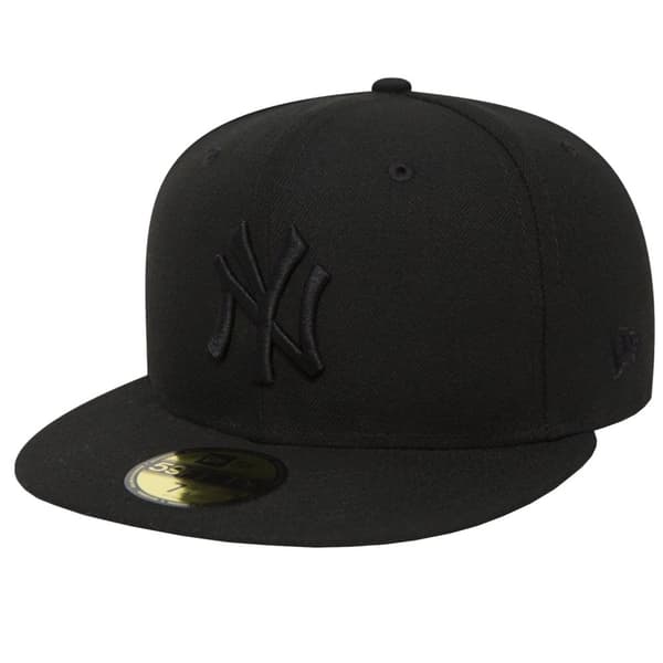 New Era New York Yankees MLB 59FIFTY Cap 10000103, basebollkeps, Man, svart, Storlek: 7 1/8