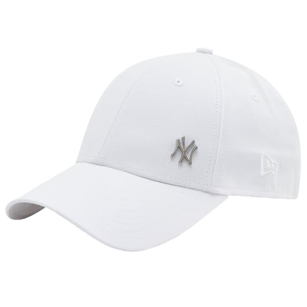 New Era 9FORTY New York Yankees Flawless Cap 11209938, basebollkeps, Unisex, vit, Storlek: OSFA
