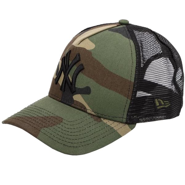 New Era New York Yankees Clean Camo Trucker Cap 11579473, basebollkeps, Man, svart, Storlek: OSFA