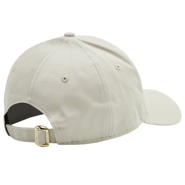 New Era New York Yankees Wmns Metallic Logo Cap 60222491, basebollkeps, Kvinna, beige, Storlek: OSFM