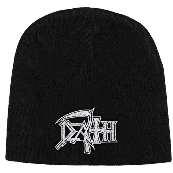Death Unisex Adult Logo Beanie Black One Size