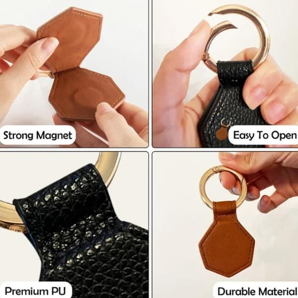 Magnetisk hattklämma