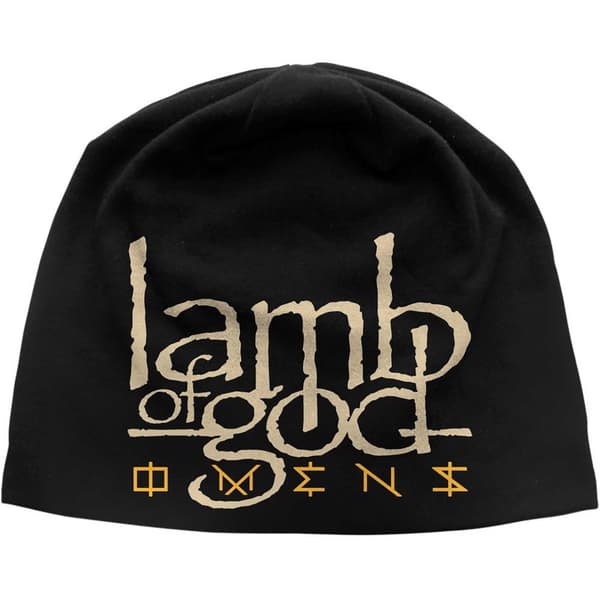 Lamb Of God Omens Beanie Black One Size