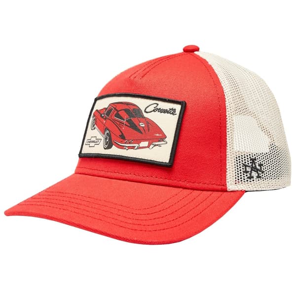 American Needle Valin Corvette Cap SMU679A-CORVETTE, baseball kasket, Mand, rød, Størrelse: One size