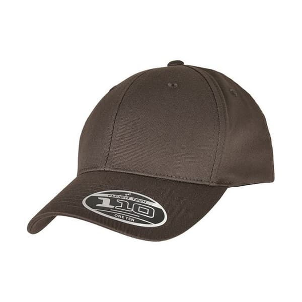 Flexfit 110 Snapback Cap Dark Grey One Size