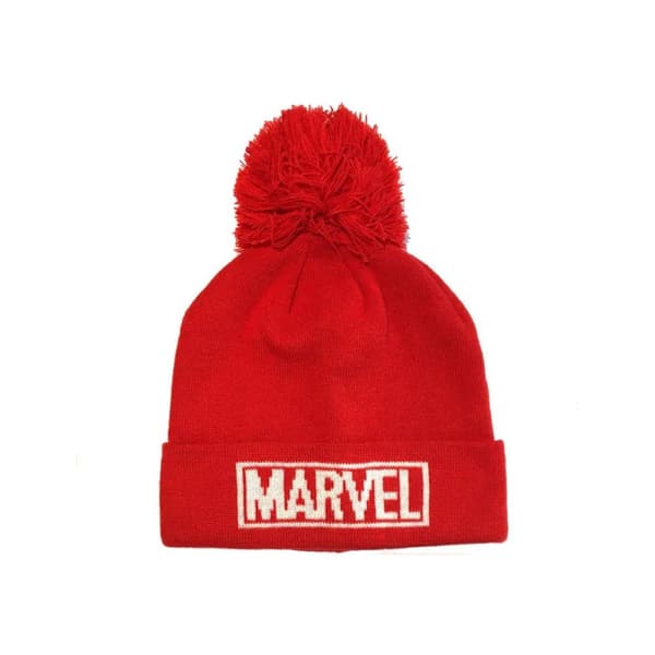 Marvel - Röd mössa med logotyp
