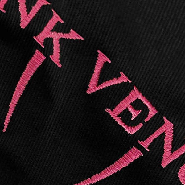 Blackpink Bucket Hat Pink Venom Logo Official Unisex Black