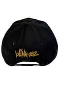 Miniatyrbild 2 av 3: Blink-182 Baseball Cap Yellow Six Arrow Smile Band Logo Official Black One Size