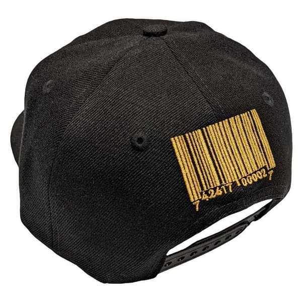 Slipknot Baseball Cap Barcode Band Logo Official Unisex Black Snapback One Size
