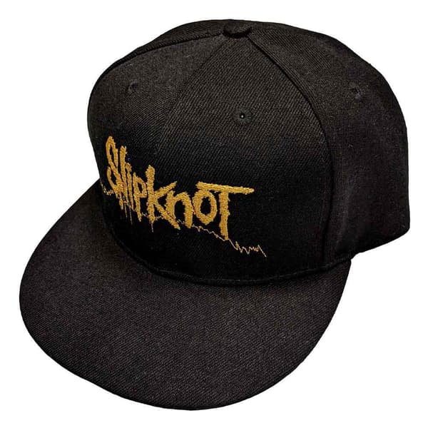 Slipknot Baseball Cap Barcode Band Logo Official Unisex Black Snapback One Size
