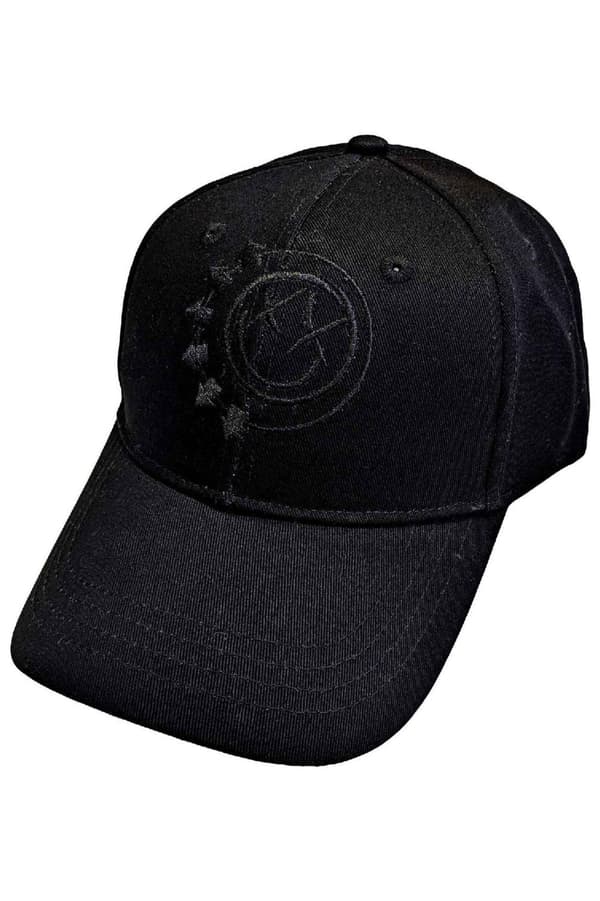 Blink-182 Baseball Cap Black Six Arrow Smile Official Black One Size