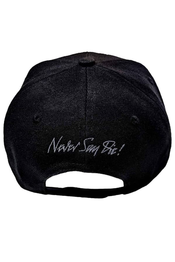Black Sabbath Baseball Cap Never Say Die Official Black Snapback One Size