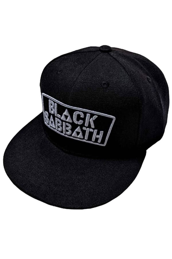 Black Sabbath Baseball Cap Never Say Die Official Black Snapback One Size
