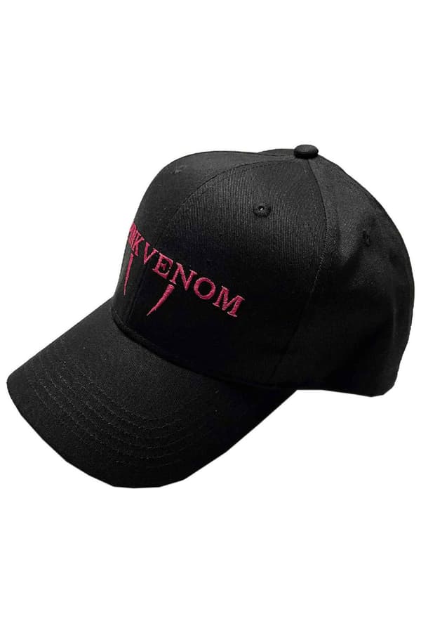 BlackPink Baseball Cap Pink Venom Band Logo Official Black One Size