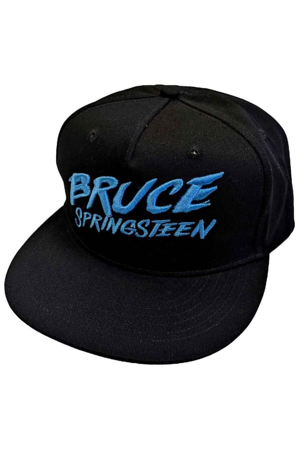 Bruce Springsteen Baseball Cap The River Logo Official Black Snapback One Size