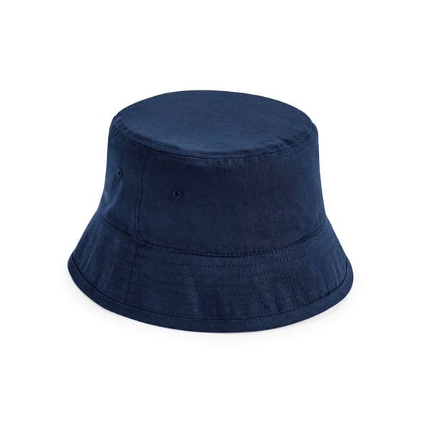Beechfield Barn/Kids Organic Cotton Bucket Hat Navy M-L