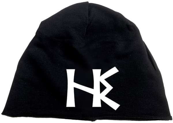 Beanie: Hagbard & Signe Logo - Viking Art Kollektion